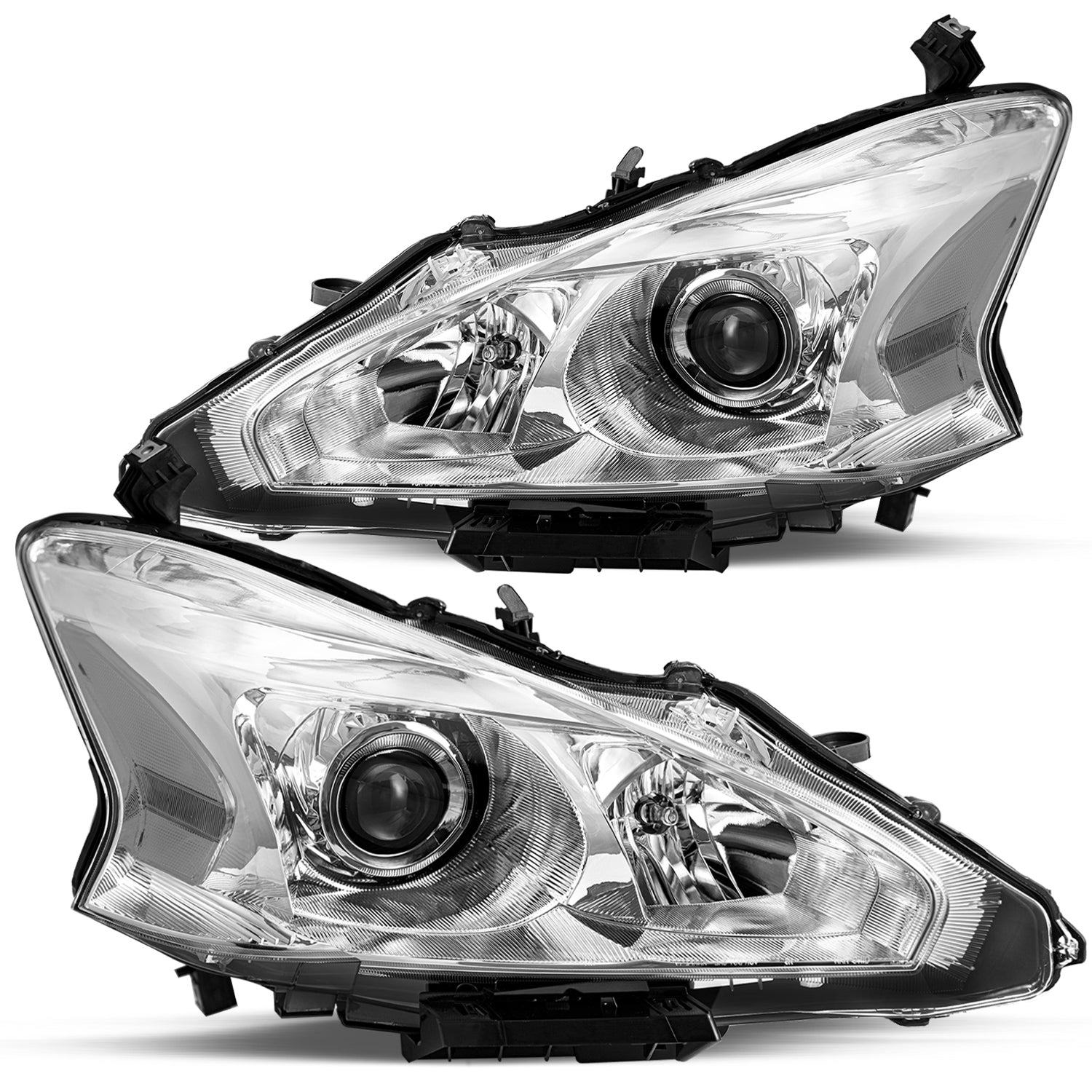 VehicleAid Headlights For 2013-2015 Nissan Altima