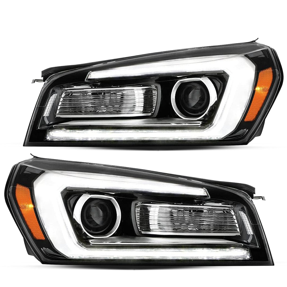 VehicleAid Headlights For 2013-2016 GMC Acadia