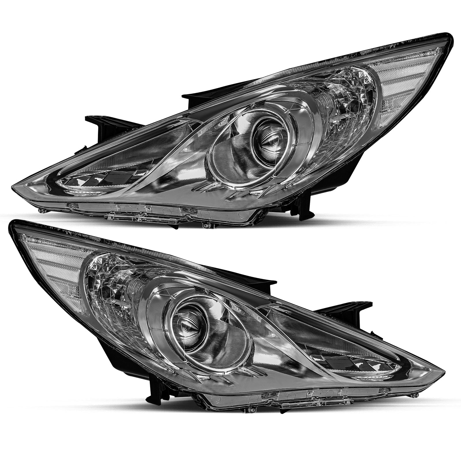 VehicleAid Headlights For 2011-2014 Hyundai SonataHalogen