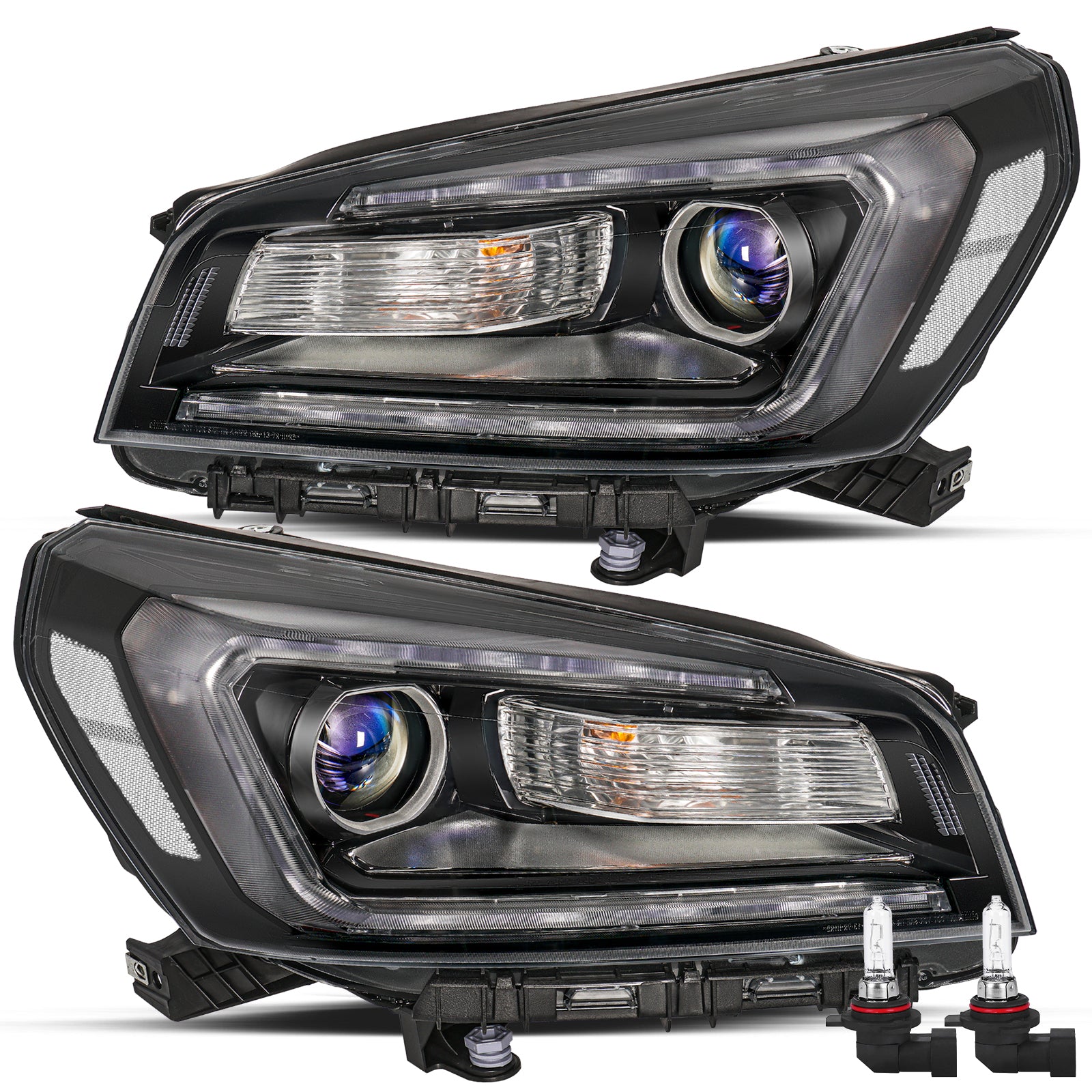 VehicleAid Headlights For 2013-2016 GMC Acadia