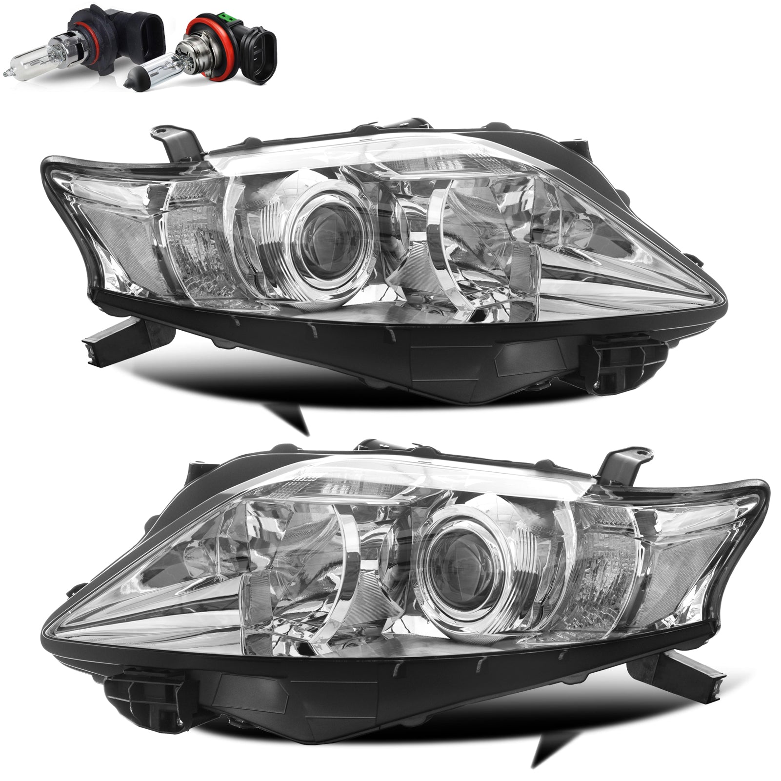 VehicleAid Headlights For 2010-2012 Lexus RX350