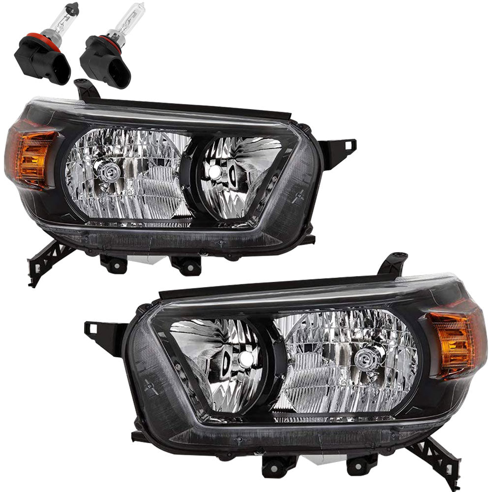 VehicleAid-For 2010-2013 Toyota 4-Runner Headlights