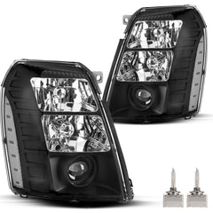 VehicleAid Headlights For 2007-2014 Cadillac Escalade