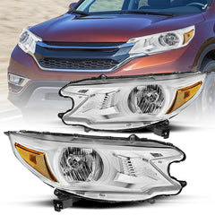 VehicleAid Projector Headlights For 2012-2014 Honda CR-V