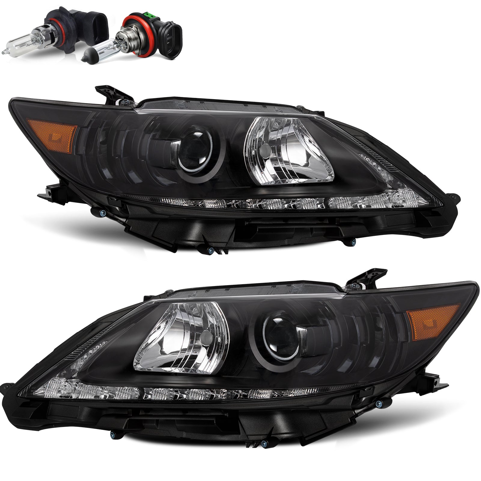 VehicleAid Headlights For 2013-2015 Lexus ES350