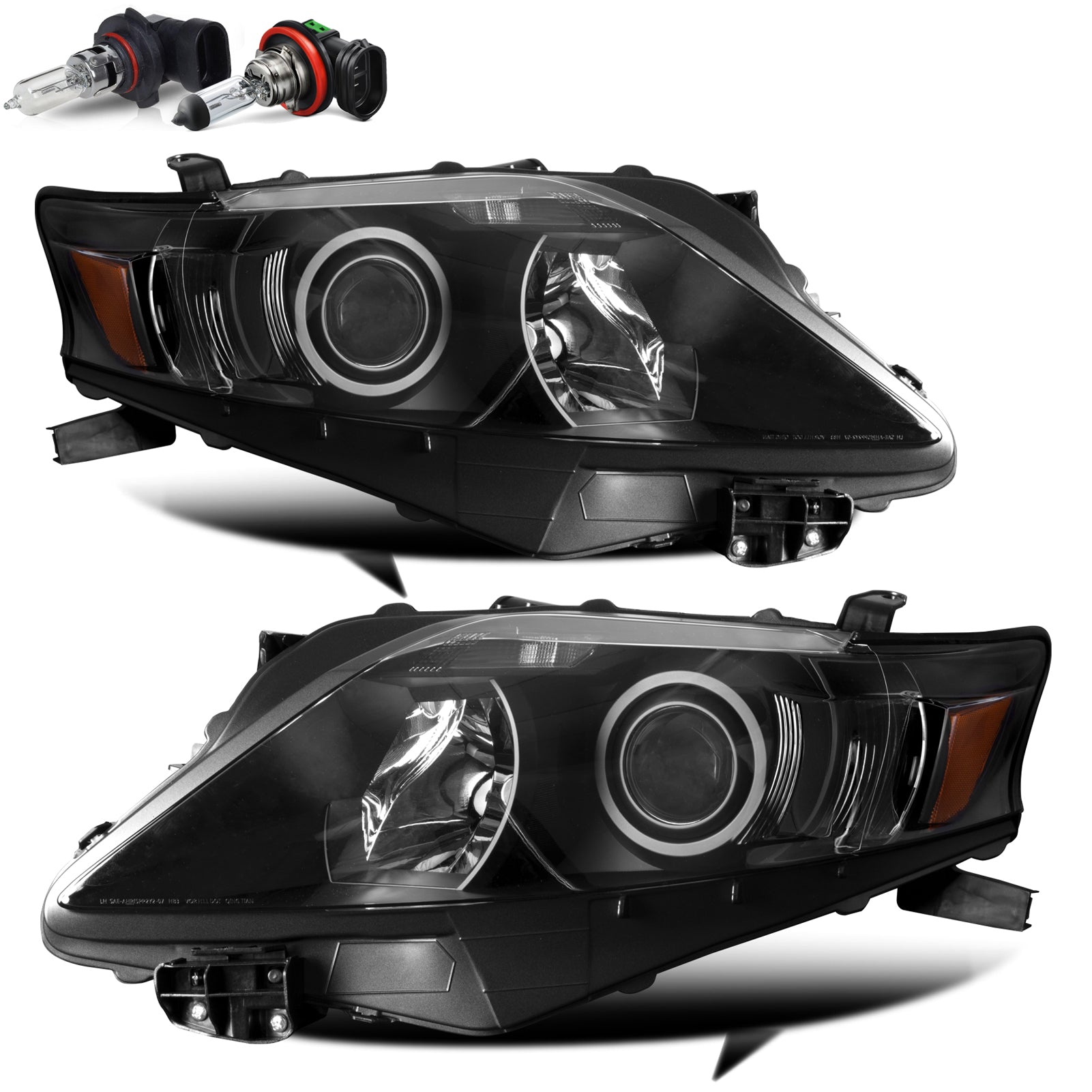 VehicleAid Headlights For 2010-2012 Lexus RX350