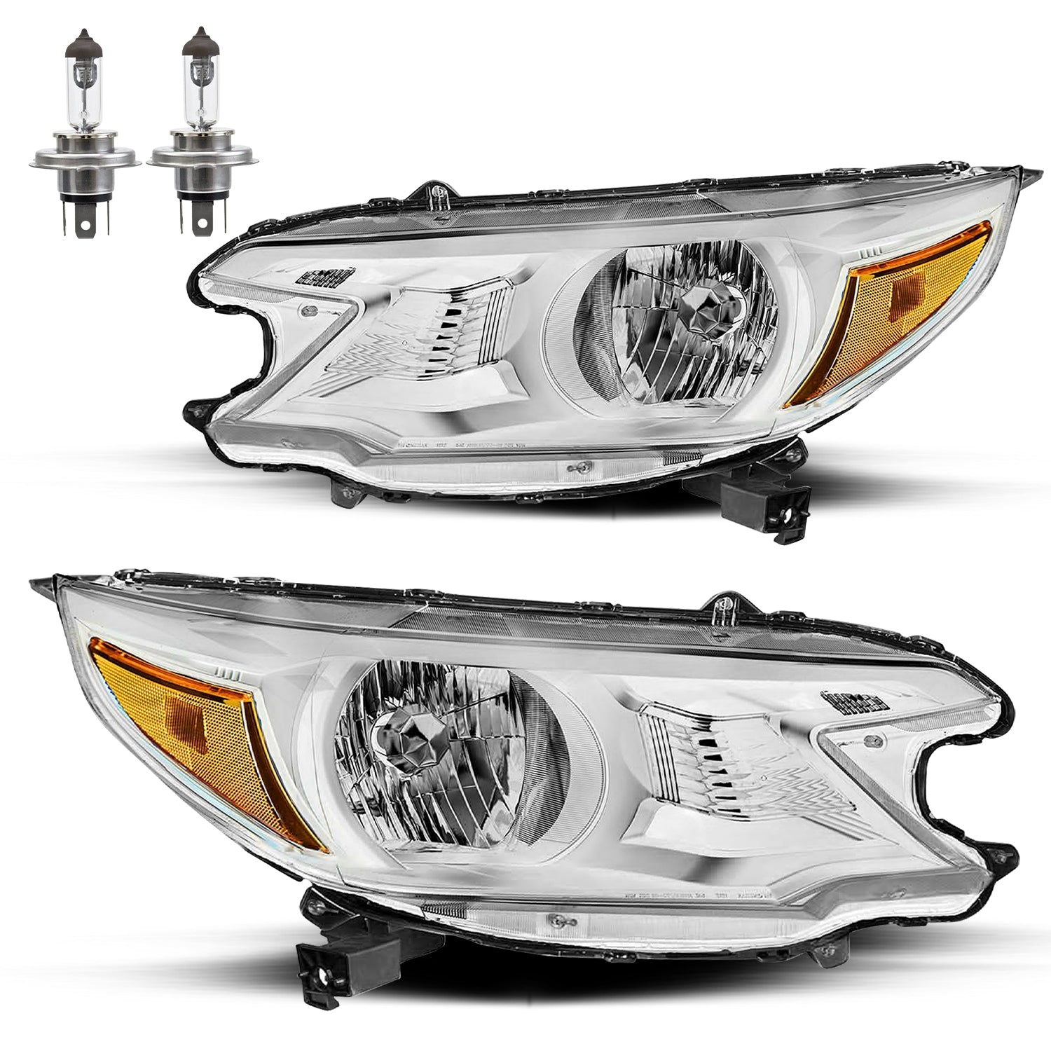 VehicleAid Projector Headlights For 2012-2014 Honda CR-V