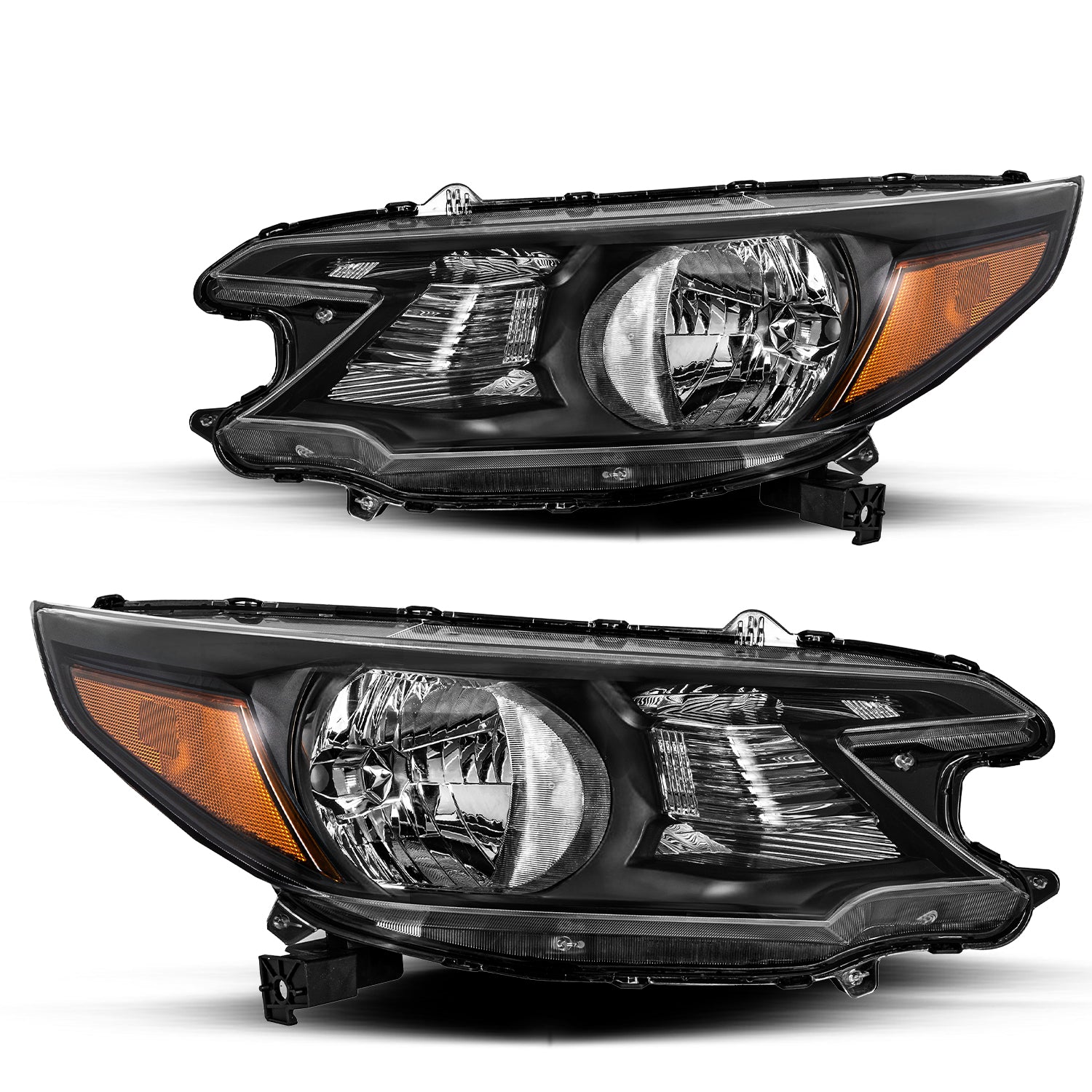 VehicleAid Projector Headlights For 2012-2014 Honda CR-V