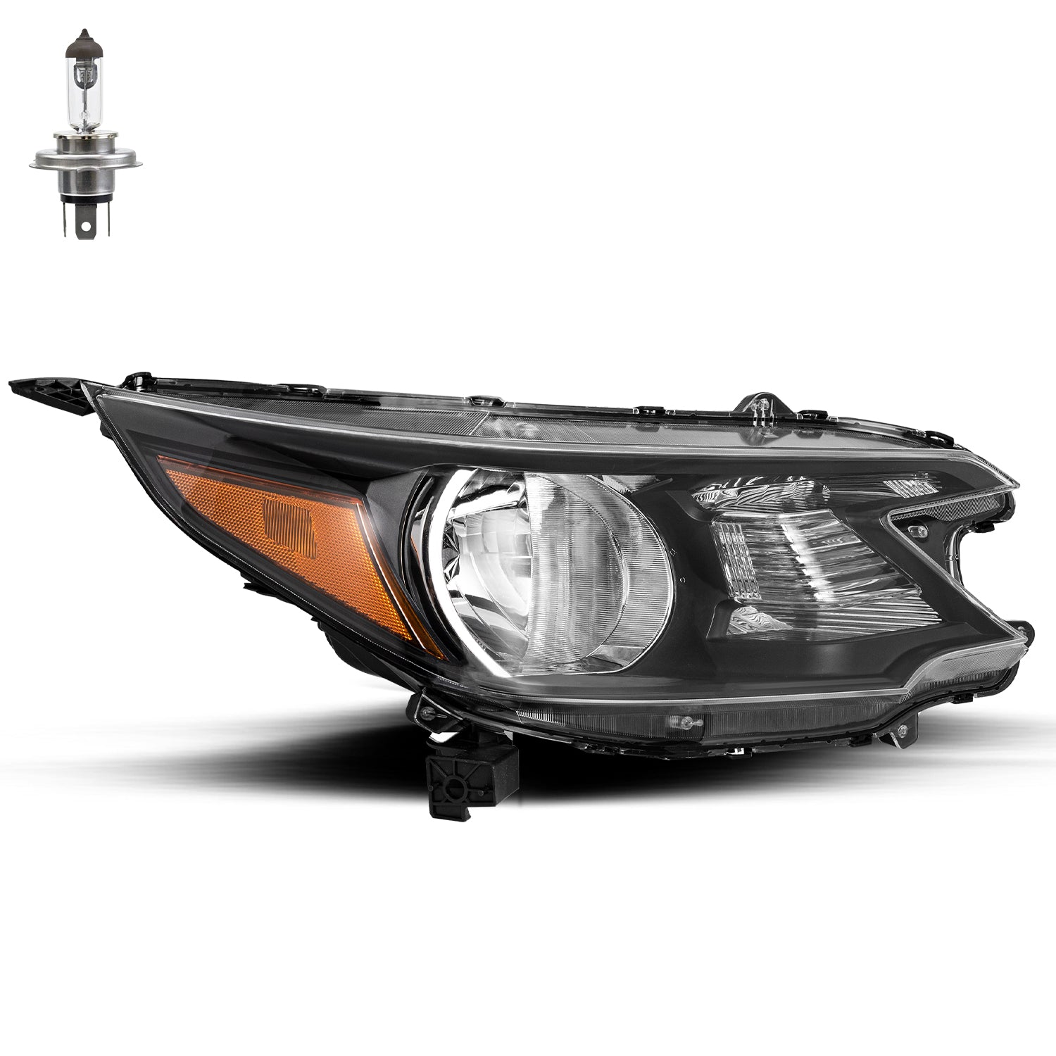 VehicleAid Projector Headlights For 2012-2014 Honda CR-V