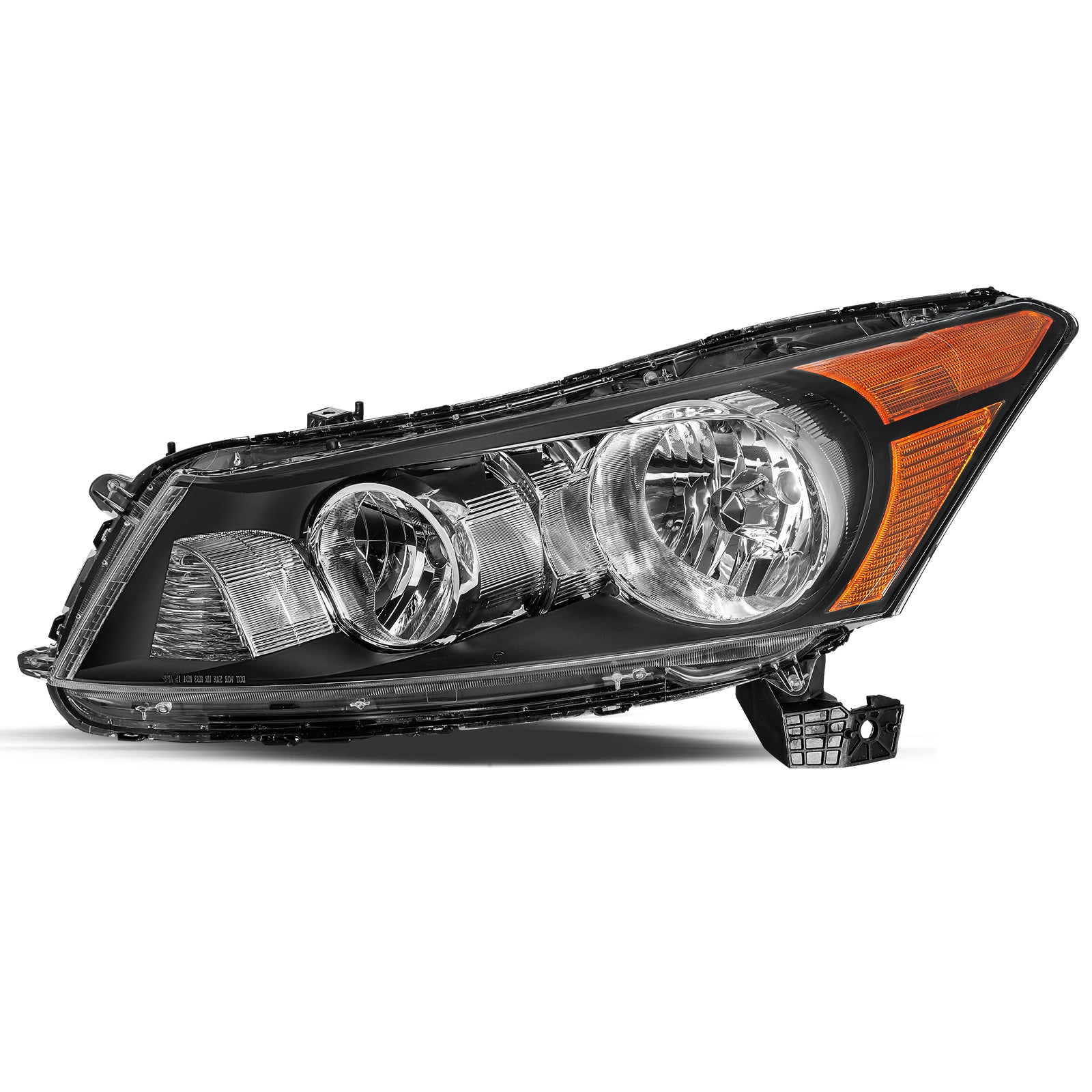 VehicleAid Headlights For 2008-2012 Honda Accord 4-Door