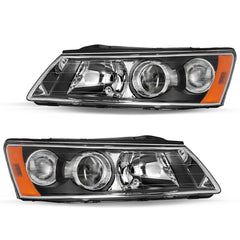 VehicleAid Headlights For 2006-2008 Hyundai Sonata