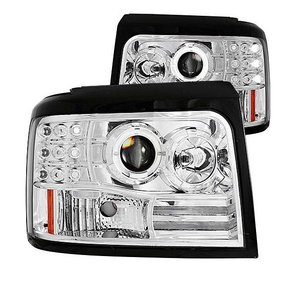 VehicleAid Headlights For 1992-1996 Ford Bronco