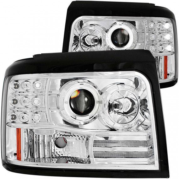 VehicleAid Headlights For 1992-1996 Ford Bronco