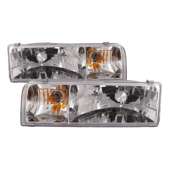 VehicleAid Headlights For 1995-1997 Lincoln Town Car