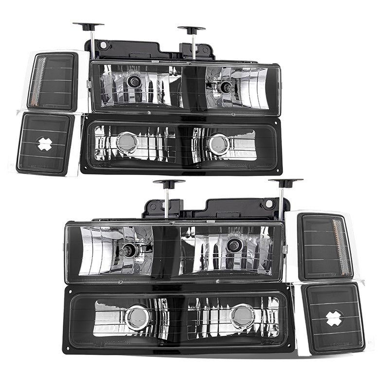 VehicleAid Headlights For 1994-1999 Chevy C1500