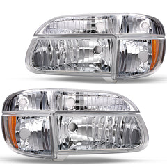 VehicleAid Headlights For 1995-2001 Ford Explorer