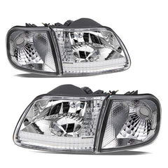 VehicleAid Headlights For 1998-2003 Ford F150