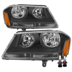 VehicleAid Headlights For 2008-2014 Dodge Avenger