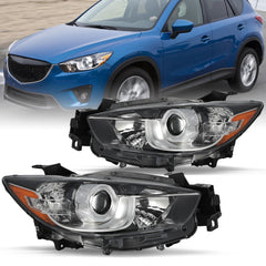 VehicleAid Headlights For 2013-2016 Mazda CX-5