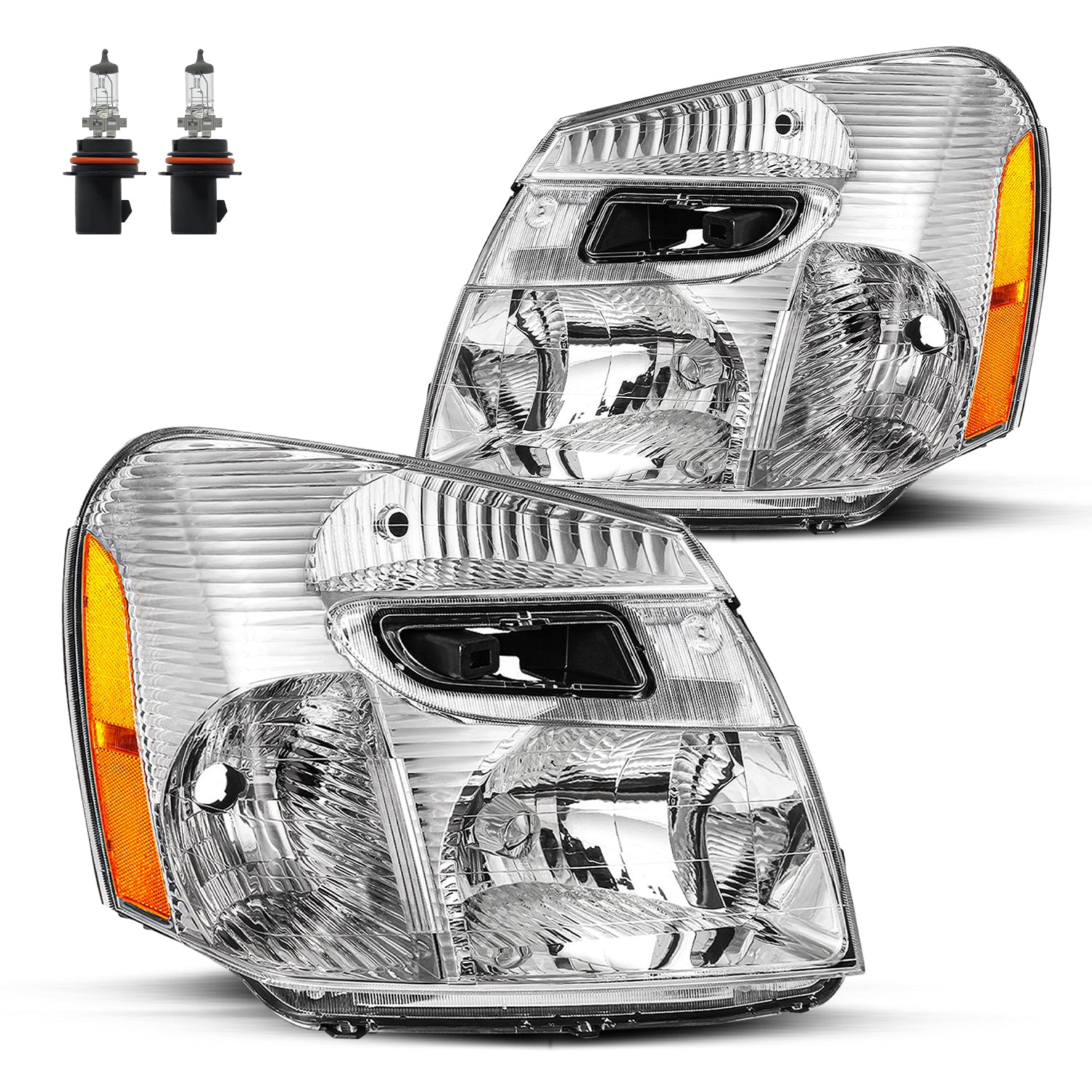 VehicleAid Headlights For 2005-2009 Chevy Equinox