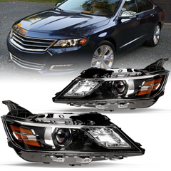 VehicleAid Headlights For 2014-2020 Chevy Impala