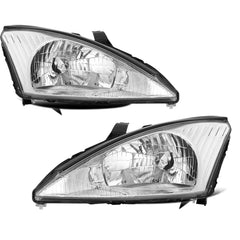 VehicleAid Headlights For 2003-2004 Ford Focus