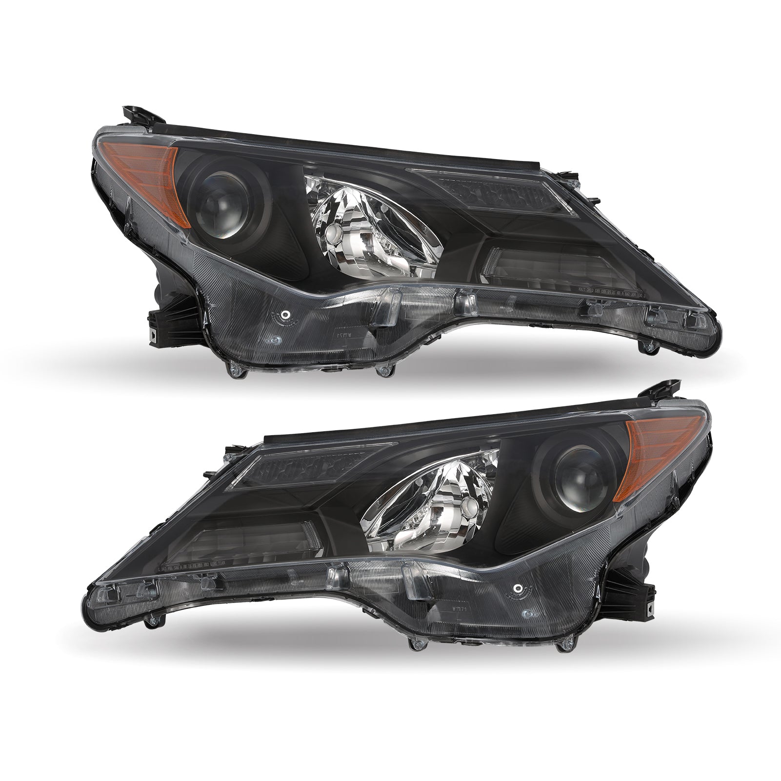 VehicleAid Headlights For 2013-2015 Toyota Rav4