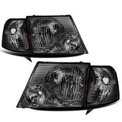 VehicleAid Headlights For 2002-2005 Ford Explorer