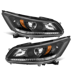 VehicleAid Headlights For 2013-2015 Honda Accord