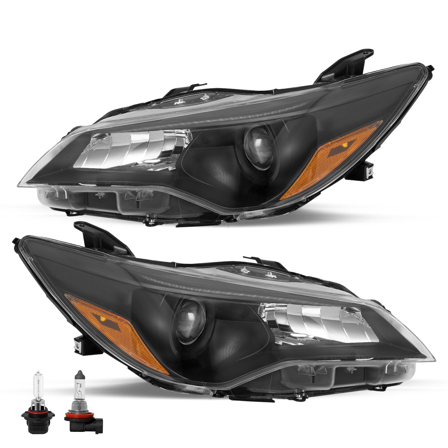 VehicleAid Headlights For 2015-2017 Toyota Camry