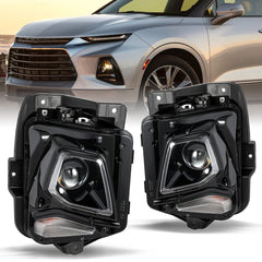 VehicleAid Headlights For 2019-2021 Chevy Blazer HID/Xenon Model