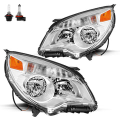 VehicleAid Headlights For 2010-2015 Chevy Equinox