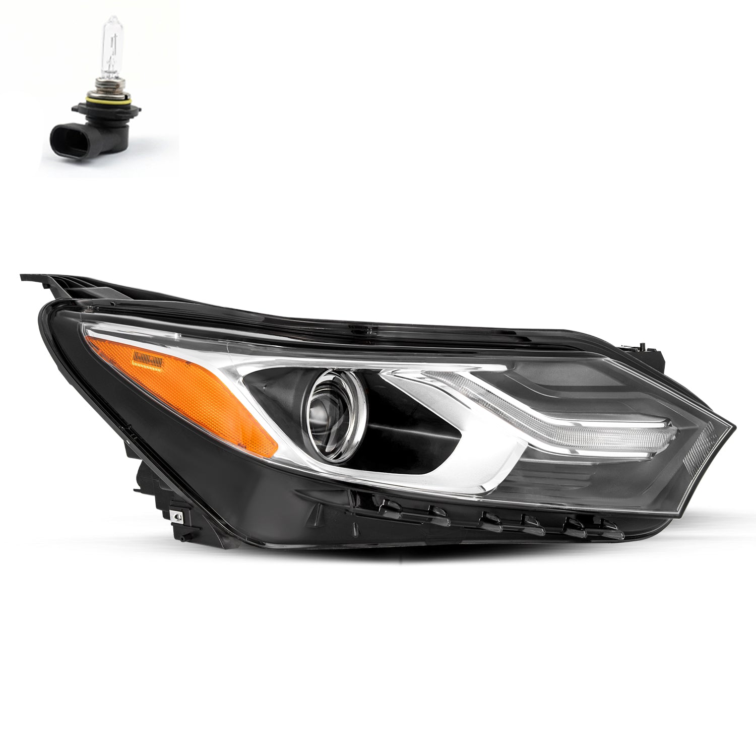 VehicleAid Headlights For 2018-2021 Chevy Equinox