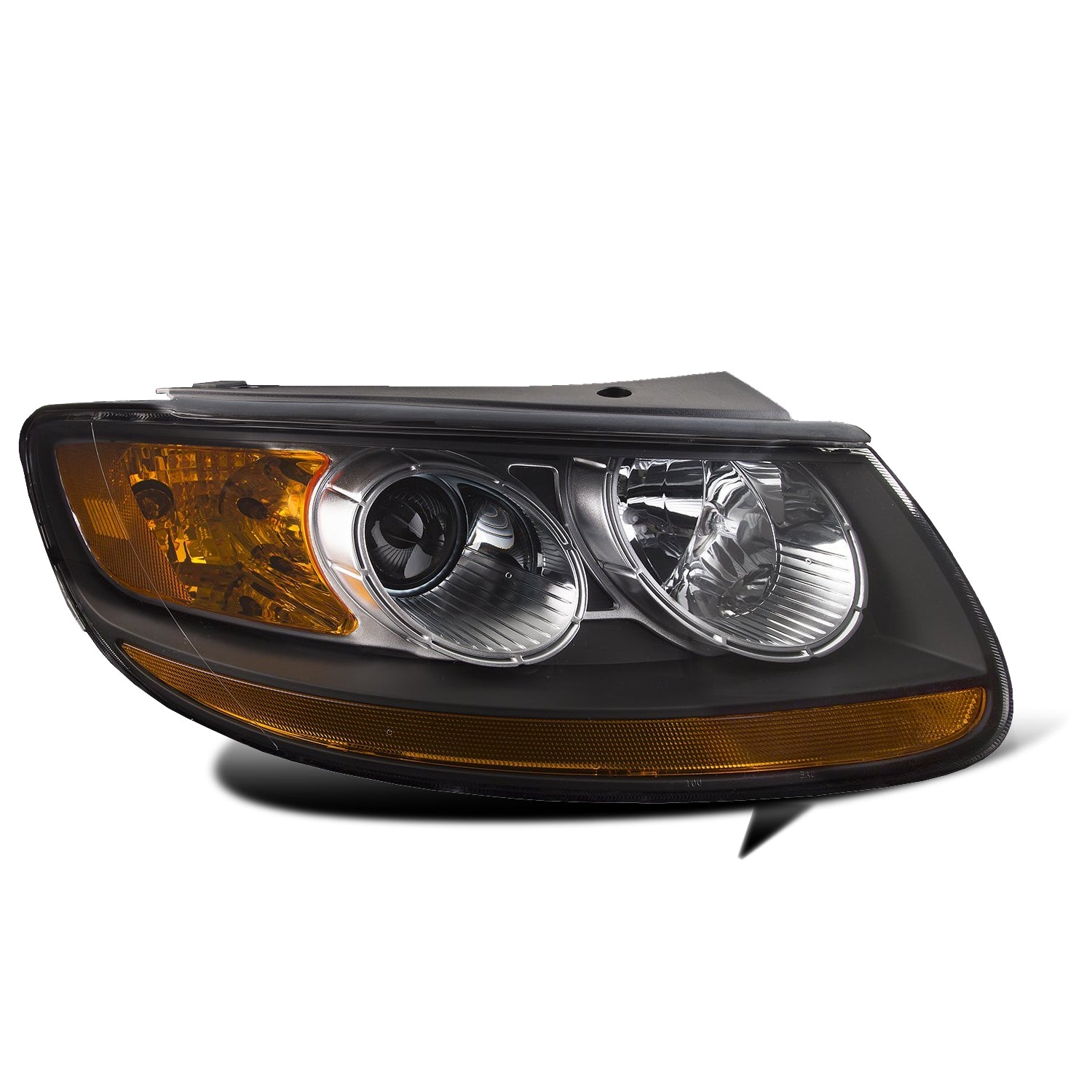 VehicleAid Headlights For 2007-2012 Hyundai Santa Fe