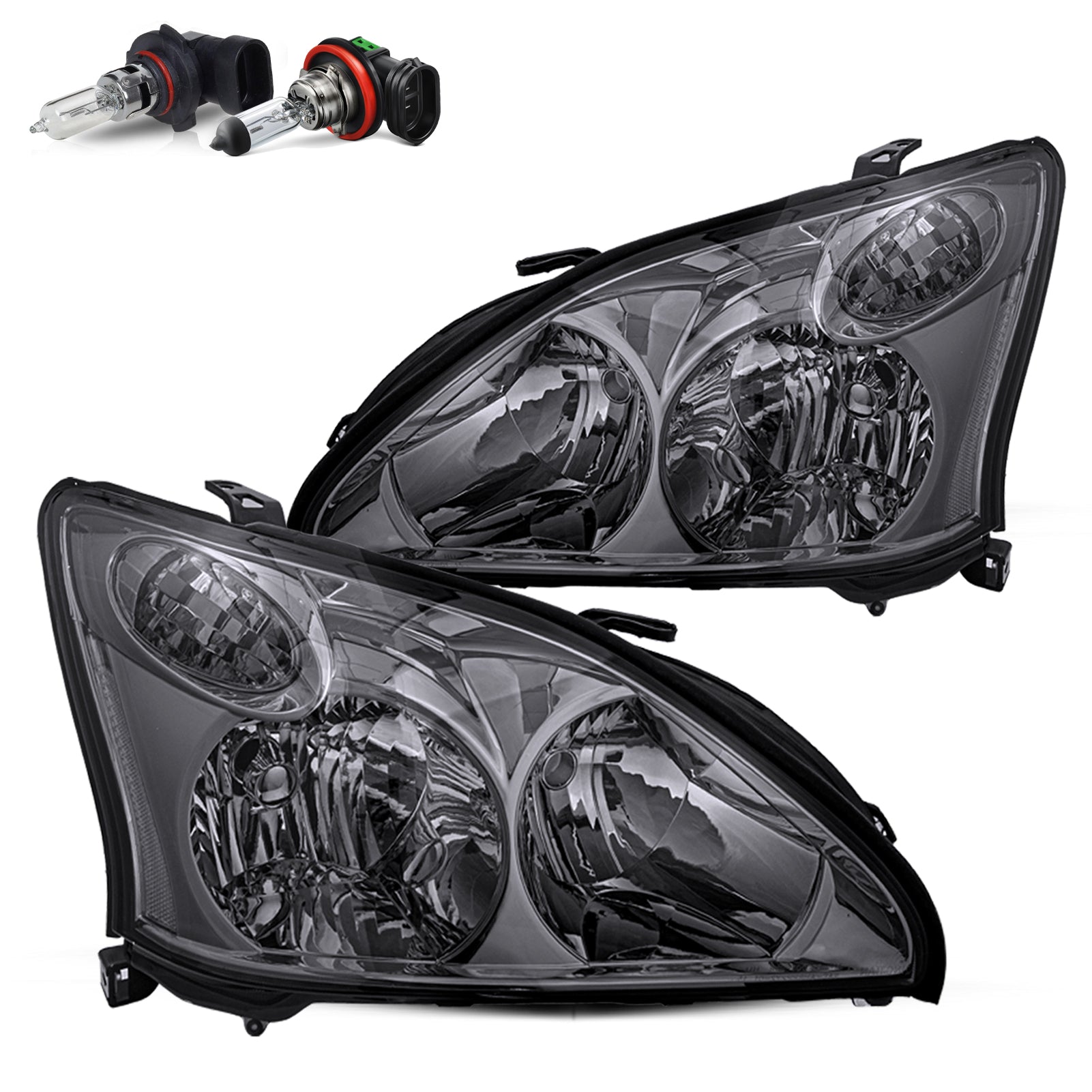 VehicleAid Headlights For 2004-2006 Lexus RX330