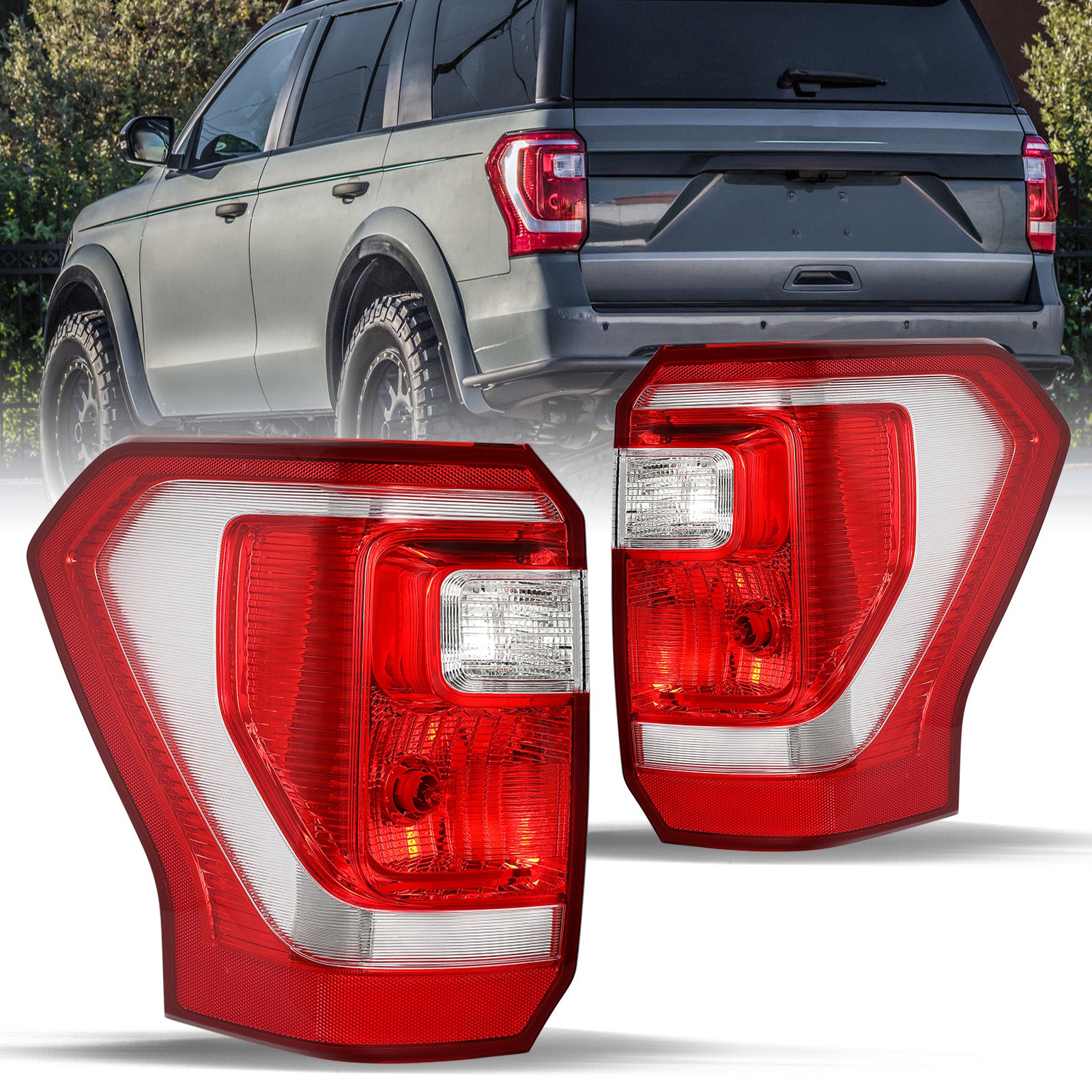 VehicleAid Taillights For 2018-2021 Ford Expedition