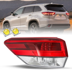 VehicleAid Taillights For 2017-2019 Toyota Highlander