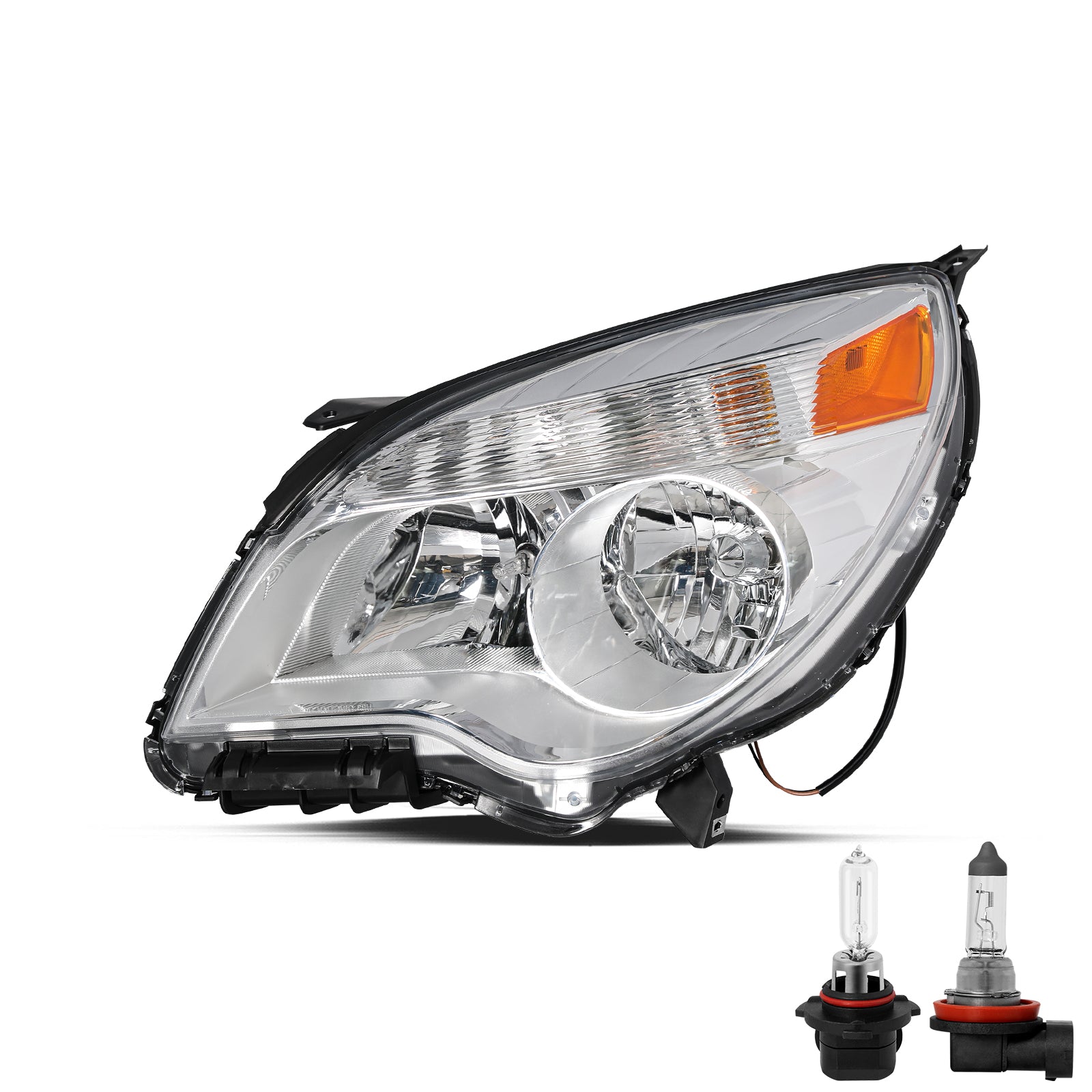 VehicleAid Headlights For 2010-2015 Chevy Equinox