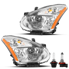 VehicleAid Headlights For 2008-2013 Nissan Rogue