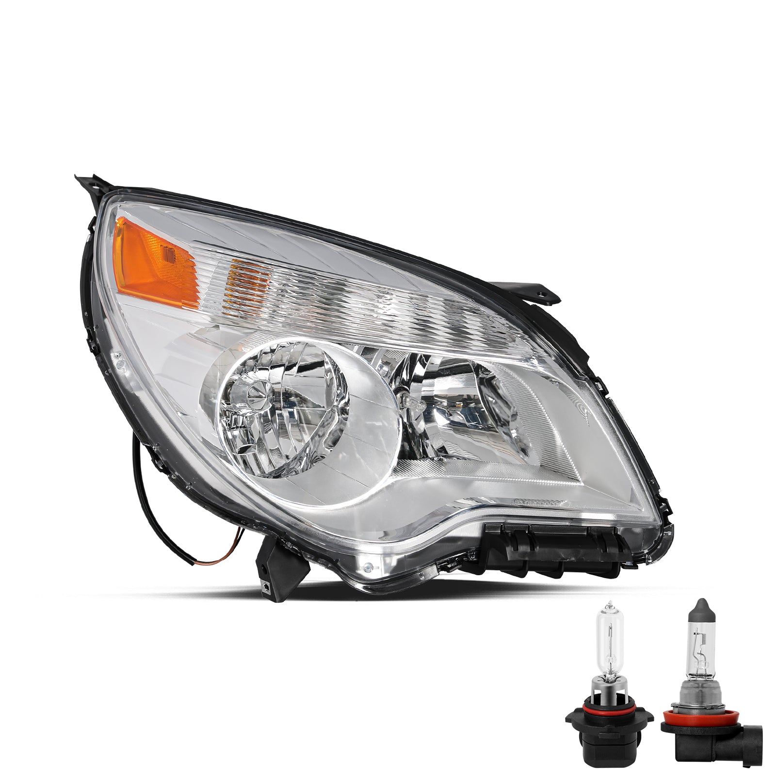 VehicleAid Headlights For 2010-2015 Chevy Equinox