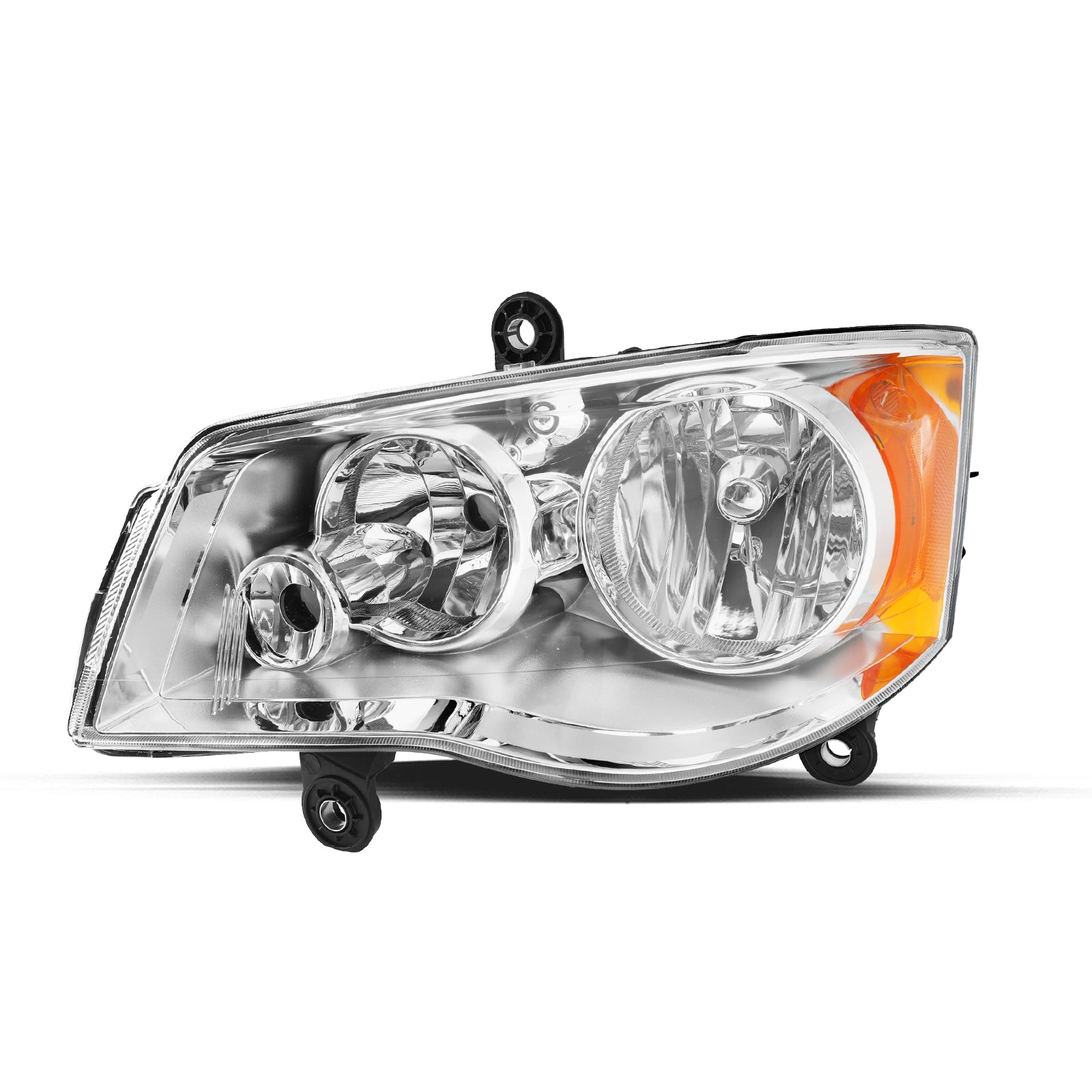 VehicleAid Headlights For 2008-2016 Chrysler Town & Country