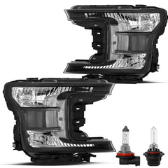 VehicleAid Headlights For 2018-2020 Ford F150