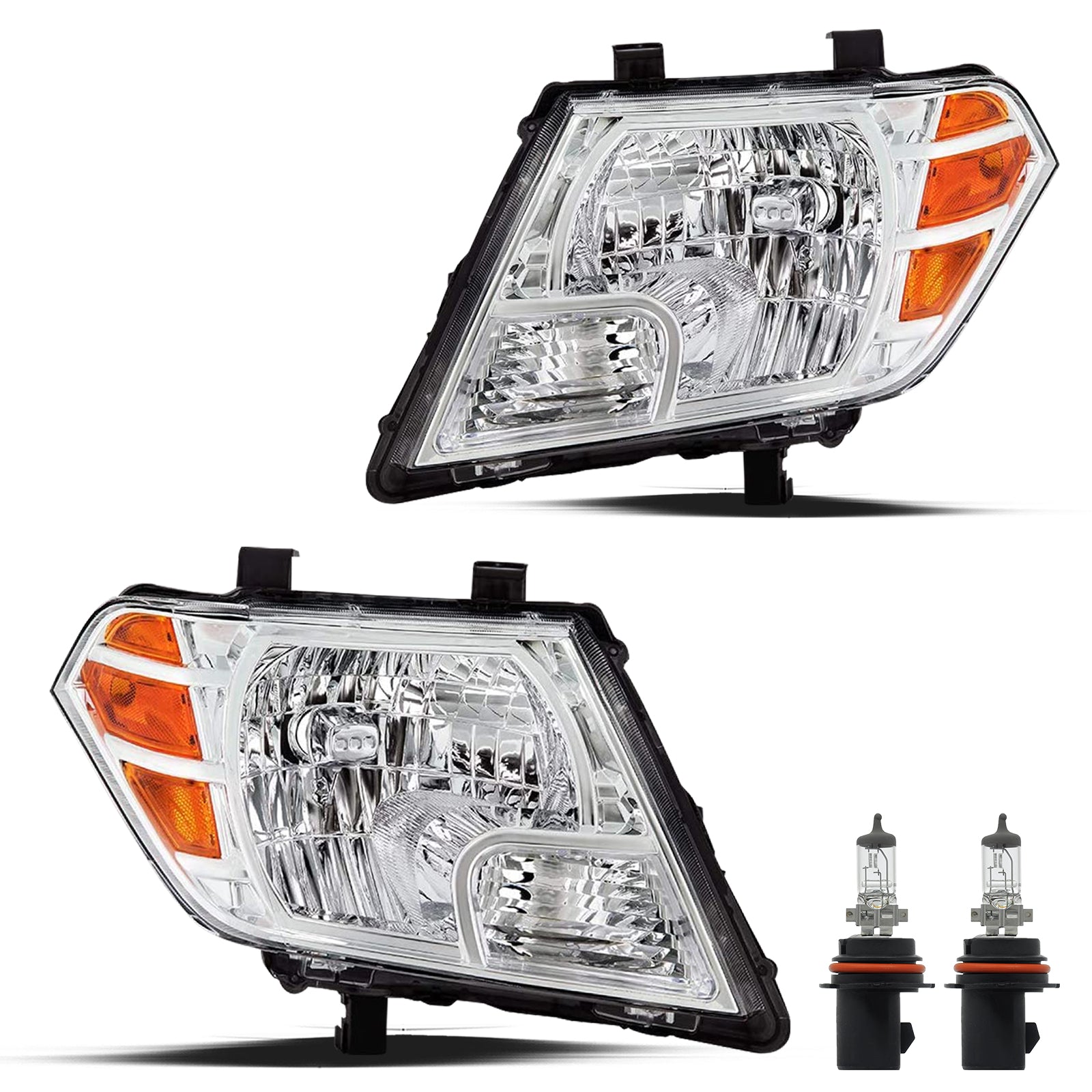 VehicleAid Headlights For 2009-2021 Nissan Frontier