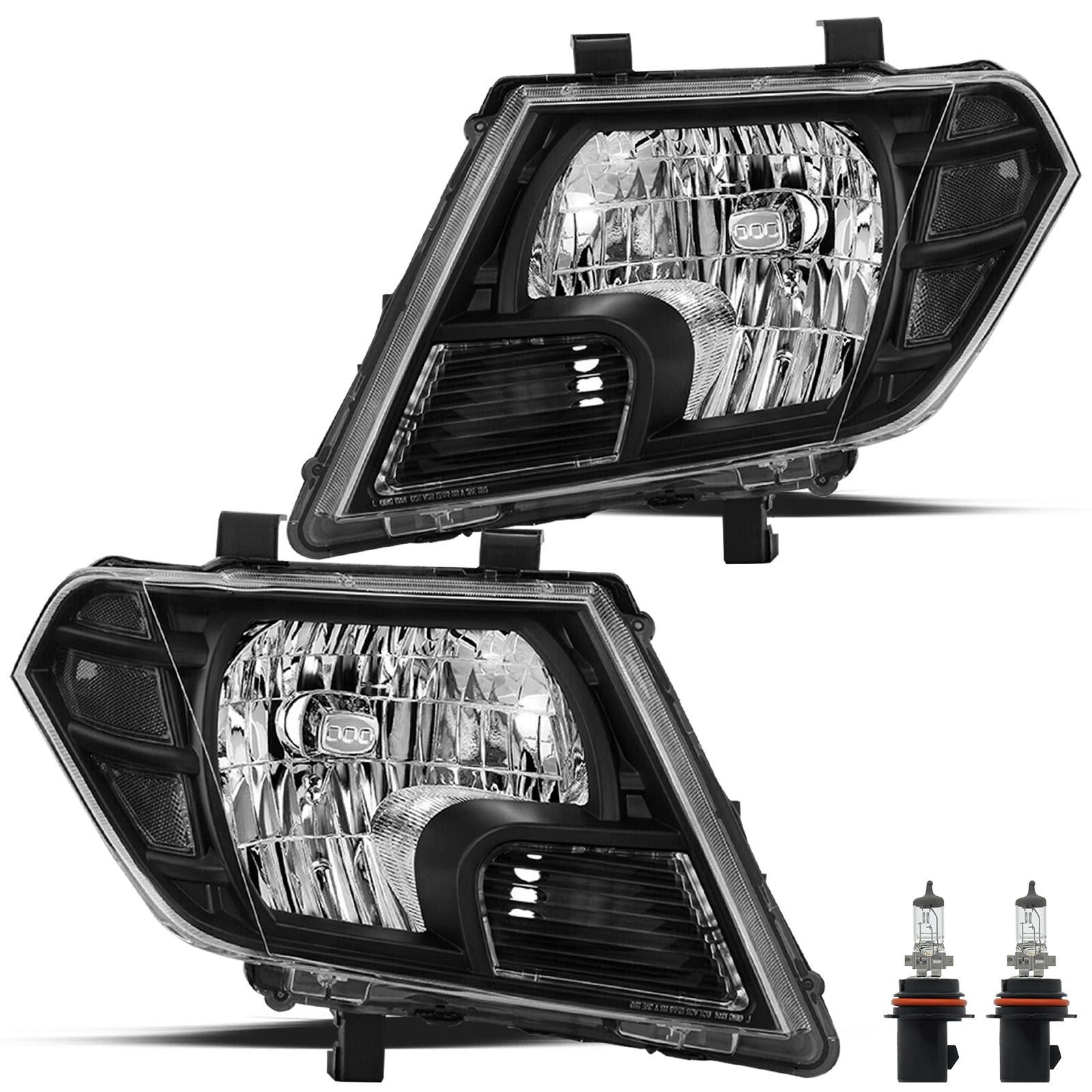 VehicleAid Headlights For 2009-2021 Nissan Frontier