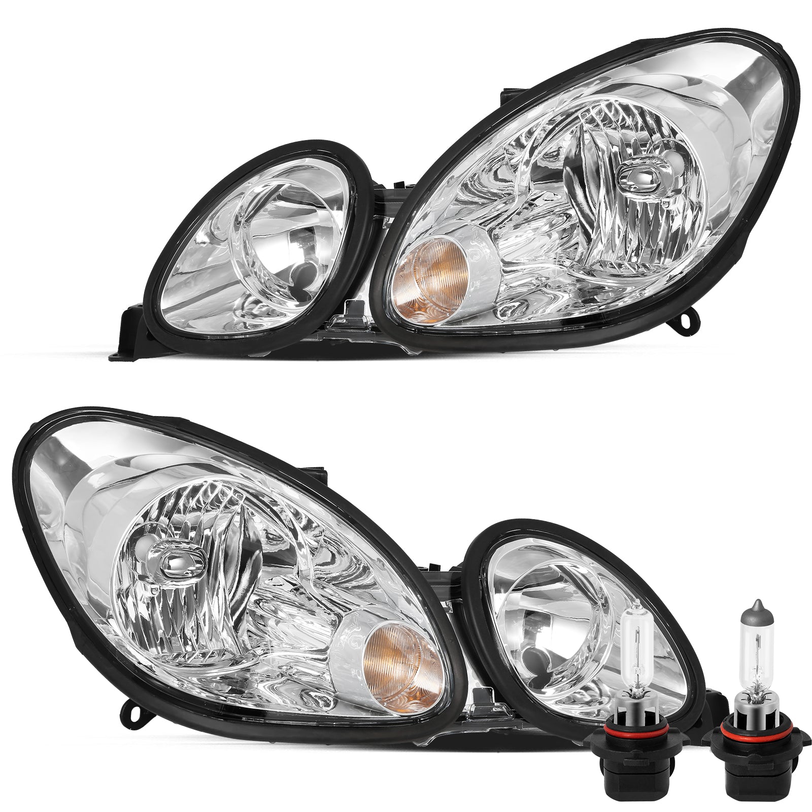 VehicleAid Headlights For 2001-2005 Lexus GS430