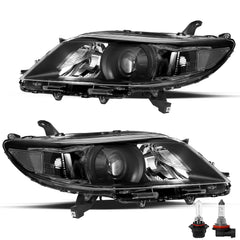 VehicleAid Headlights For 2011-2020 Toyota Sienna