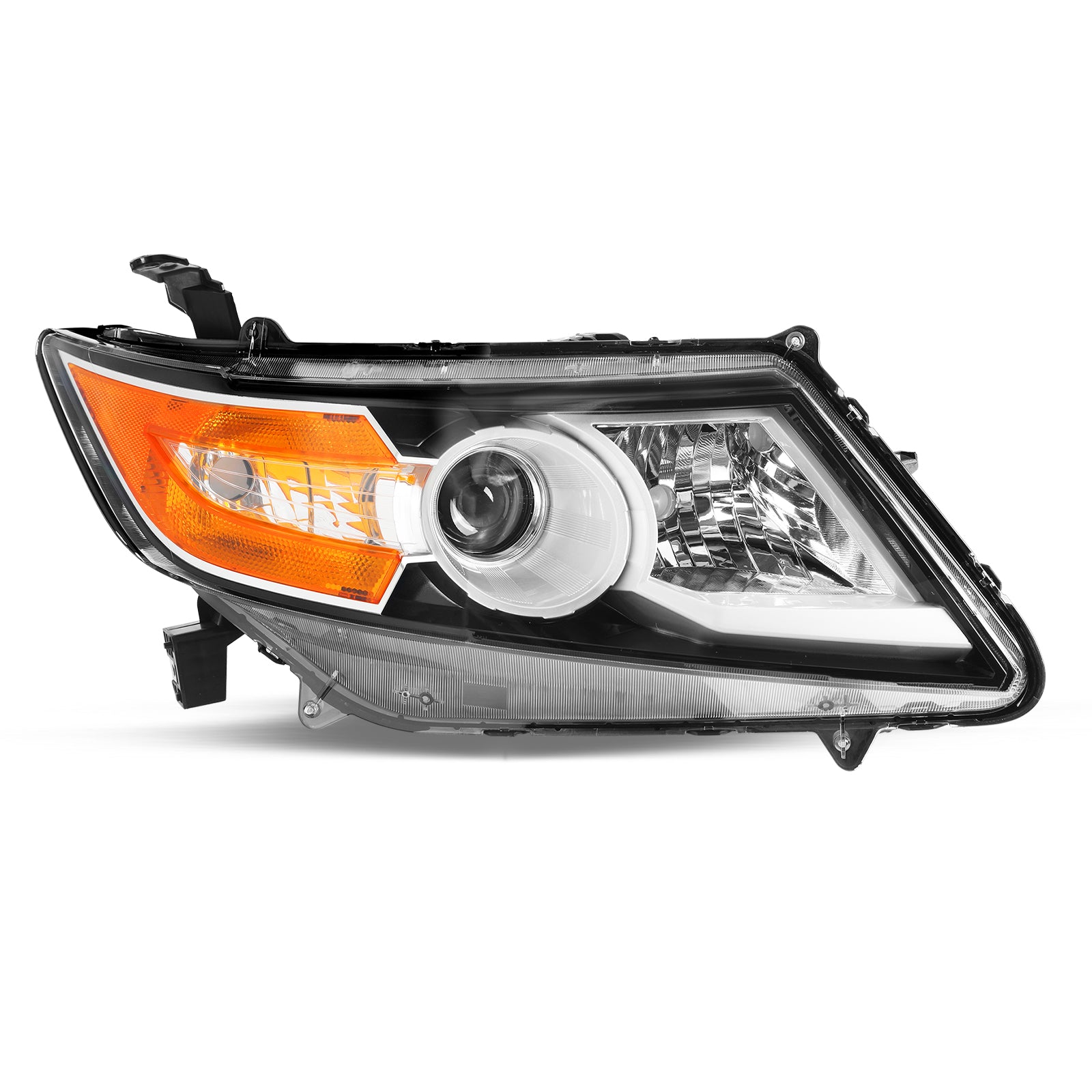 VehicleAid Headlights For 2011-2017 Honda Odyssey [Halogen Type]