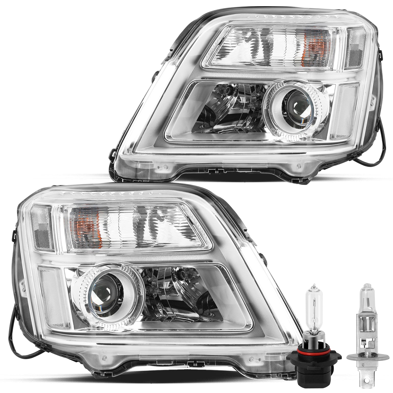 VehicleAid Headlights For 2010-2015 GMC Terrain