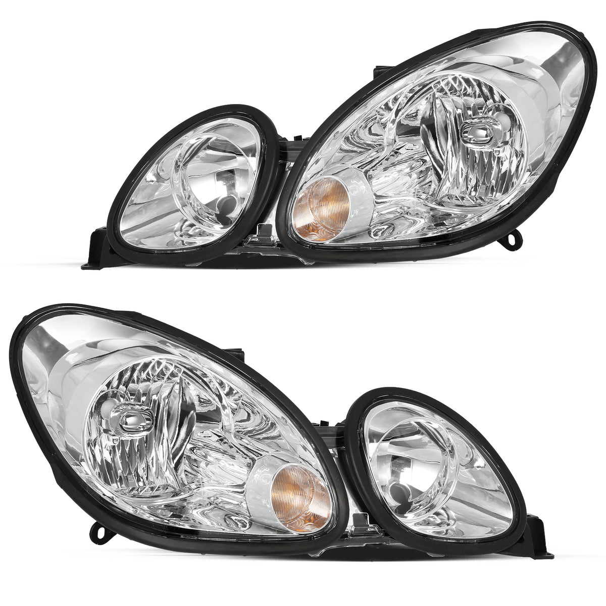 VehicleAid Headlights For 2001-2005 Lexus GS430