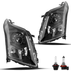 VehicleAid Headlights For 2010-2016 Cadillac SRX